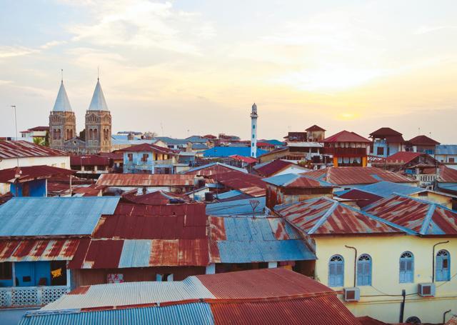 The roofscape of Stone Town at sunset (iStock) The roofscape of Stone Town at sunset (iStock)