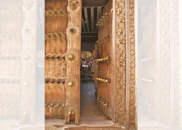 The majestic wooden entrance doors of stately houses for which Zanzibar is famous, have elaborate carvings (iStock) The majestic wooden entrance doors of stately houses for which Zanzibar is famous, have elaborate carvings (iStock)