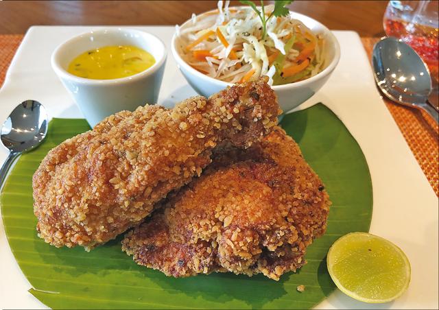 Vijay Nagpal’s fried chicken made using a home-style Kerala masala is easily the best