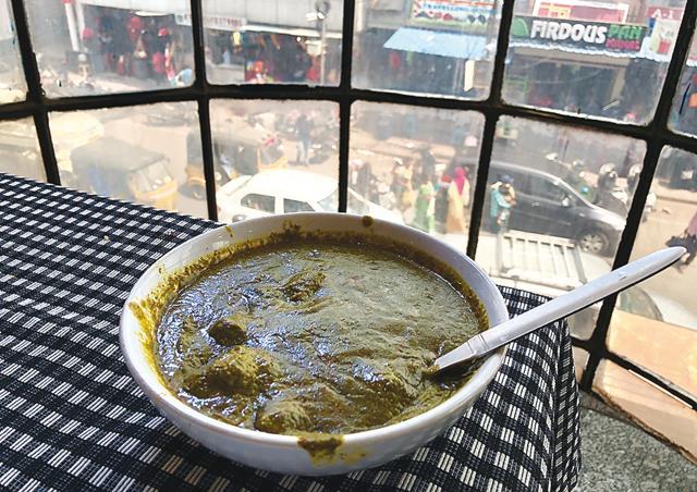 One of the most interesting dishes at Shadab is Pakistan Curry