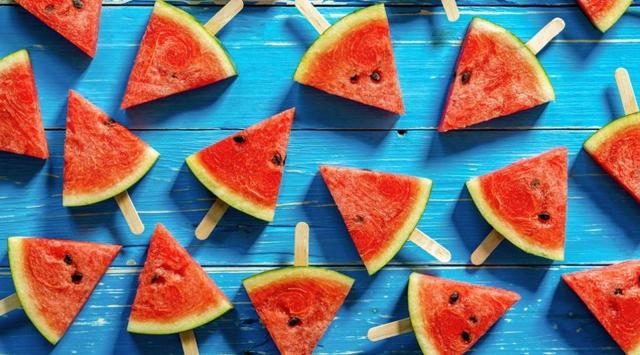 Watermelons are high on water content and will aid in keeping your body cool. (Shutterstock) Watermelons are high on water content and will aid in keeping your body cool. (Shutterstock)