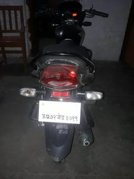 Stolen motorcycle used in the crime. Stolen motorcycle used in the crime.