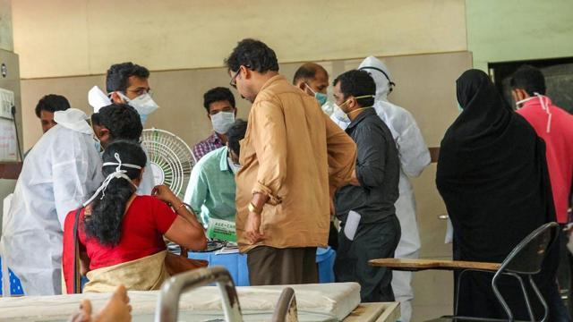 At least 16 people are undergoing treatment after getting affected by Nipah virus in Kerala. (PTI file photo ) At least 16 people are undergoing treatment after getting affected by Nipah virus in Kerala. (PTI file photo )