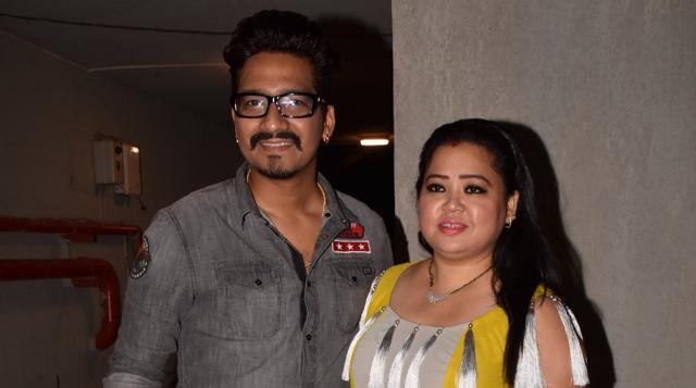 Bharti Singh with Harsh Limbachiyaa. (Viral Bhayani)