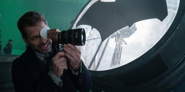 Zack Snyder on the set of Justice League. Zack Snyder on the set of Justice League.