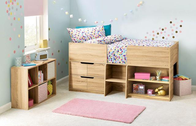 The child’s bedroom can feature bunk beds, sports throws and funky prints for pillows. (Shutterstock) The child’s bedroom can feature bunk beds, sports throws and funky prints for pillows. (Shutterstock)