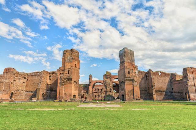 The central part of the ancient Roman Baths of Caracalla. (Shutterstock)