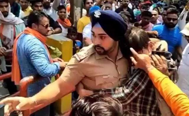 If you want to fight for what is right, you can do that being a policeman. You stand up for the right values, become the voice of the aggrieved, the oppressed. They look up to you with hope. In such situations, the last thing you think of is your safety, says Gagandeep Singh. If you want to fight for what is right, you can do that being a policeman. You stand up for the right values, become the voice of the aggrieved, the oppressed. They look up to you with hope. In such situations, the last thing you think of is your safety, says Gagandeep Singh.