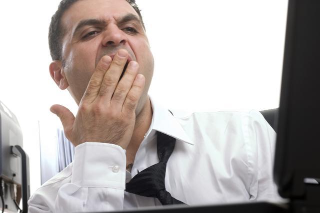 Has your boss been telling you to stop yawning in front of him? (Shutterstock) Has your boss been telling you to stop yawning in front of him? (Shutterstock)