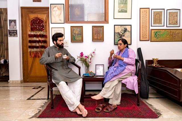 Sadia Dehlvi and her son, Arman, have different food choices for Sehri. Sadia loves to eat eggs, and Arman can’t do without fruits and yoghurt. (Sarang Gupta/HT) Sadia Dehlvi and her son, Arman, have different food choices for Sehri. Sadia loves to eat eggs, and Arman can’t do without fruits and yoghurt. (Sarang Gupta/HT)