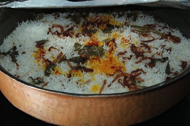 No rice grain should break while serving biryani. (Shivam Saxena/HT)