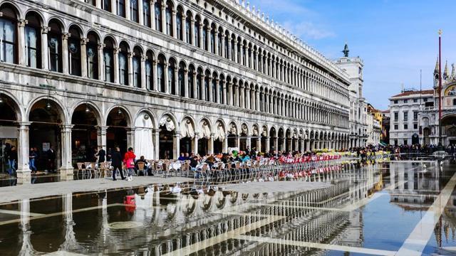 Venice, the famed Italian lagoon city that lives off tourism, installed gates at two access bridges during a four-day holiday in April so it could turn back visitors if numbers became overwhelming. (Shutterstock)