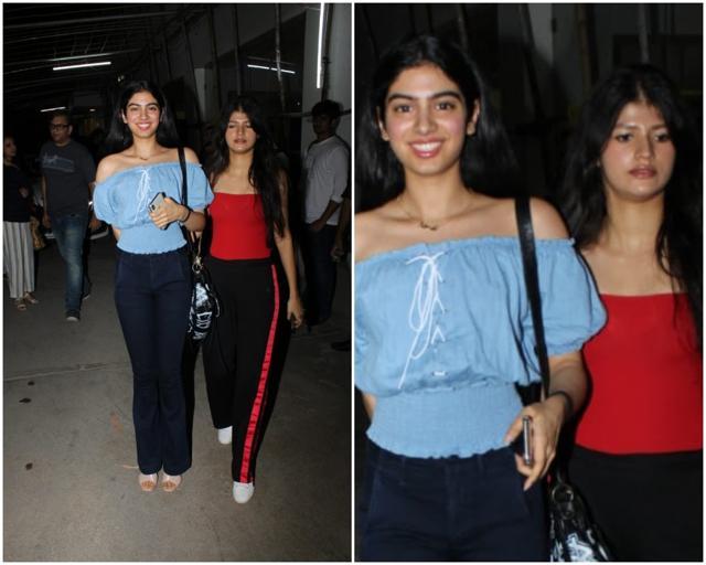 Janhvi Kapoor, Khushi, more stars attend Bhavesh Joshi screening. See ...