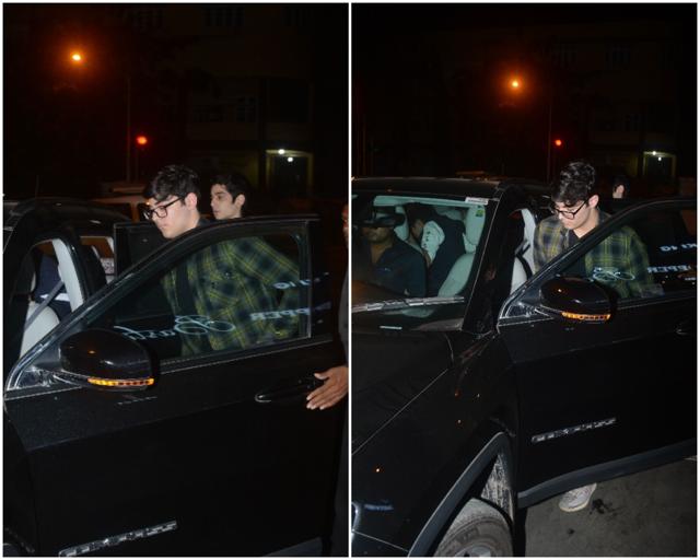 The not-so-visible son of Akshay Kumar and Twinkle Khanna. (Viral Bhayani) The not-so-visible son of Akshay Kumar and Twinkle Khanna. (Viral Bhayani)