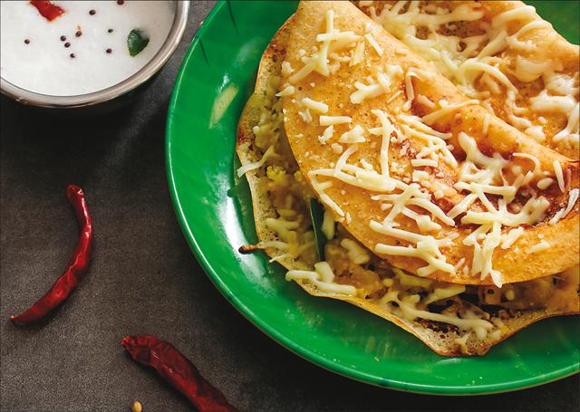 Cheese dosas and cheese uttapams are already popular in India (Shutterstock)