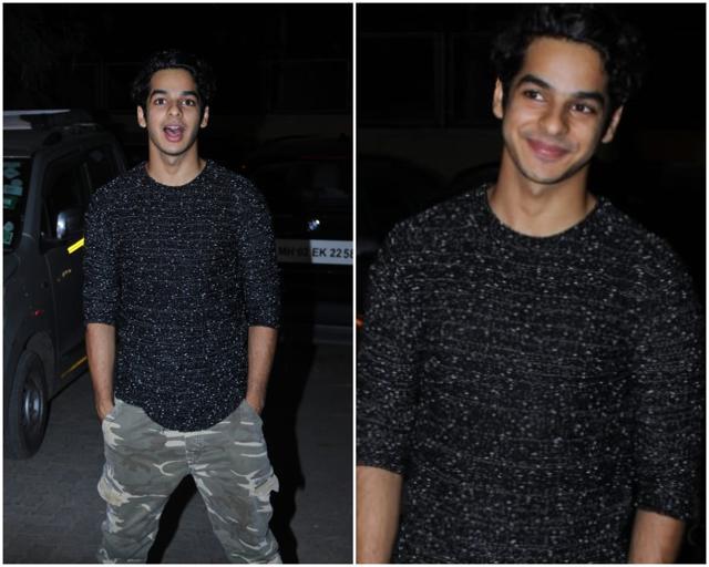 Star in the making, Ishan Khatter, at the screening. (Viral Bhayani) Star in the making, Ishan Khatter, at the screening. (Viral Bhayani)