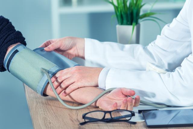 Blood pressure is marked by two measurements: the systolic and diastolic measurements, represented by the top and bottom number received when measuring blood pressure. (Shutterstock)