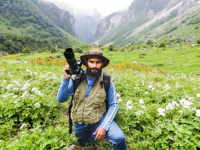 Satpal Singh on a ‘shooting’ spree. (HT Photo)