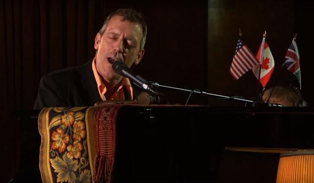 Hugh Laurie has been taking piano lessons since he was five years old.
