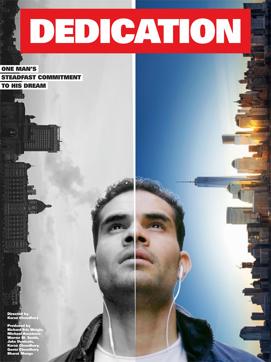 Dedication is the story of one man’s journey from humble beginnings in India to the bright lights of New York City