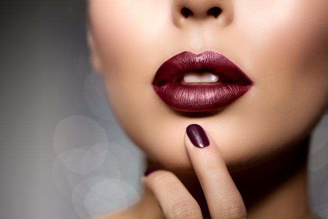 Plum lipsticks are for women who carry off a serious conversation with as much ease as they don a party style. (Shutterstock) Plum lipsticks are for women who carry off a serious conversation with as much ease as they don a party style. (Shutterstock)