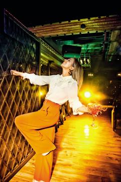 (Sitara) Shirt and palazzo pants, Zara; earrings, Loupe; shoes, Melissa (Shivangi Kuklkarni) (Sitara) Shirt and palazzo pants, Zara; earrings, Loupe; shoes, Melissa (Shivangi Kuklkarni)
