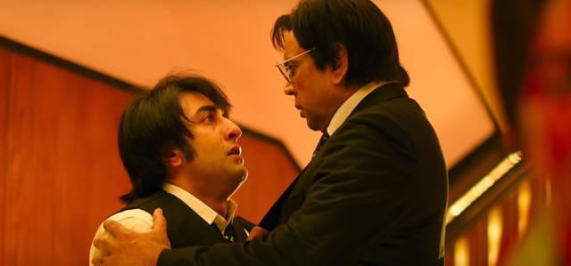 Ranbir Kapoor and Paresh Rawal in a still from Sanju. Ranbir Kapoor and Paresh Rawal in a still from Sanju.
