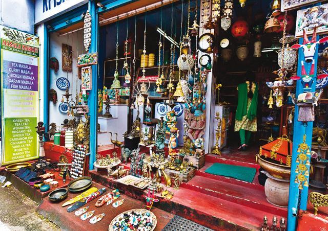 Antique shops in Jewtown, an area in Fort Cochin, which is one of the most unusual enclaves in India (Shutterstock) Antique shops in Jewtown, an area in Fort Cochin, which is one of the most unusual enclaves in India (Shutterstock)