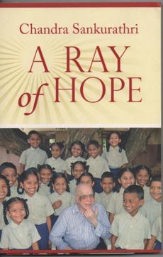 Jacket of Chandrasekhar Sankurathri’s memoir, A Ray of Hope, which was released at a function in Ottawa on Saturday. (Courtesy: Westland Books)