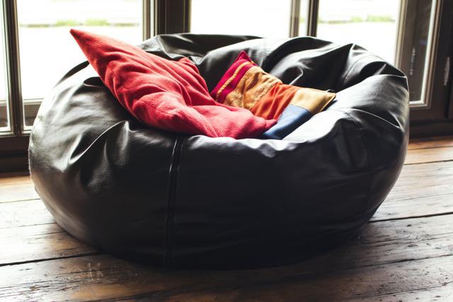 Bean bags are ideal for a gaming room as they support your back through the long gaming sessions. (shutterstock/photos) Bean bags are ideal for a gaming room as they support your back through the long gaming sessions. (shutterstock/photos)