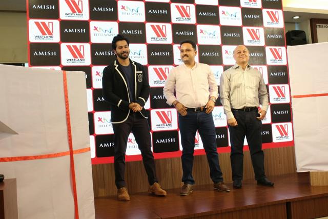 Actor Varun Dhawan at the launch of Amish Tripathi's book Suhaldev in Mumbai. (IANS) Actor Varun Dhawan at the launch of Amish Tripathi's book Suhaldev in Mumbai. (IANS)