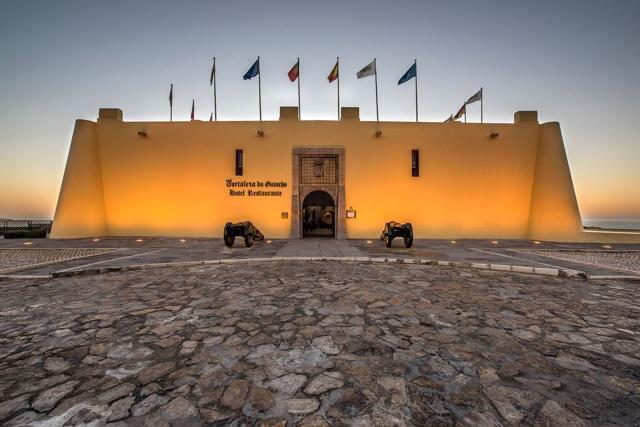 Fortaleza do Guincho, a historic fortress transformed into an elegant Relais & Chateaux beach resort. Fortaleza do Guincho, a historic fortress transformed into an elegant Relais & Chateaux beach resort.