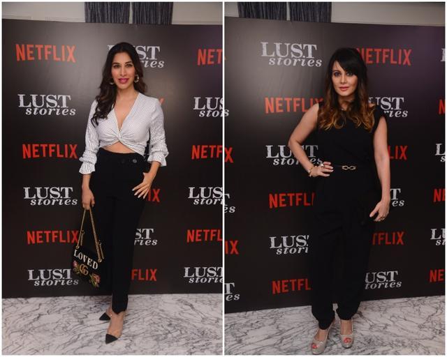 Sophie Choudry and Minisha Lamba were also present at the screening. (Viral Bhayani)