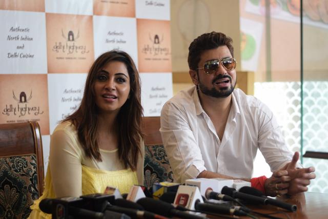 Arshi Khan, the Bigg Boss 11 sensation, was seen at an event in Delhi on Wednesday. (Viral Bhayani)