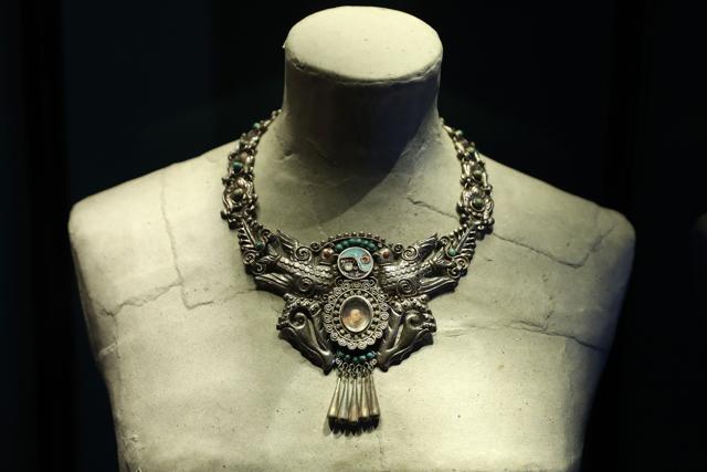 Necklace, Matilde Poulat, 1934-52, Mexico City is displayed. (AFP) Necklace, Matilde Poulat, 1934-52, Mexico City is displayed. (AFP)