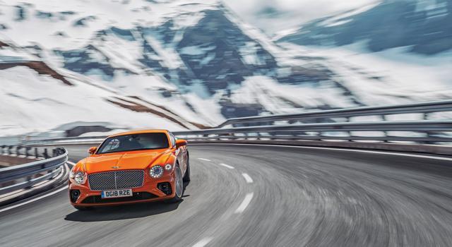 Bentley Continental GT, take this super-luxury car out of town to see how talented it is