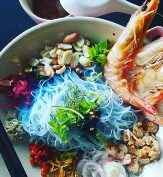 Blue Tea Vietnamese Sea food. Blue Tea Vietnamese Sea food.