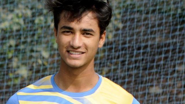 17-year-old Abhishek Sharma was part of the under-19 team that brought the U-19 World Cup this year. (Bharat Bhushan/HT) 17-year-old Abhishek Sharma was part of the under-19 team that brought the U-19 World Cup this year. (Bharat Bhushan/HT)