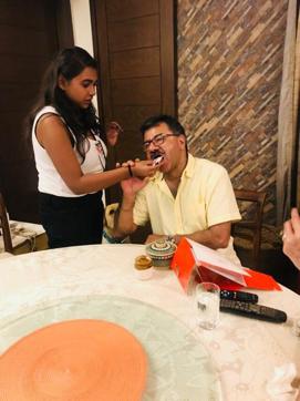 Dr Rajiv Anand has been a single parent to his 19-year-old daughter after he lost his wife three years ago. Dr Rajiv Anand has been a single parent to his 19-year-old daughter after he lost his wife three years ago.