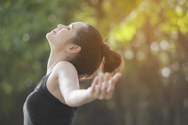 Yoga also improves blood circulation, including the circulation of blood to the skin surface. (Shutterstock) Yoga also improves blood circulation, including the circulation of blood to the skin surface. (Shutterstock)