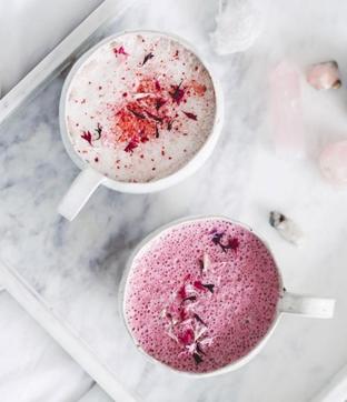 Moon milk is a blend of warm milk with spices. (Instagram.com) Moon milk is a blend of warm milk with spices. (Instagram.com)