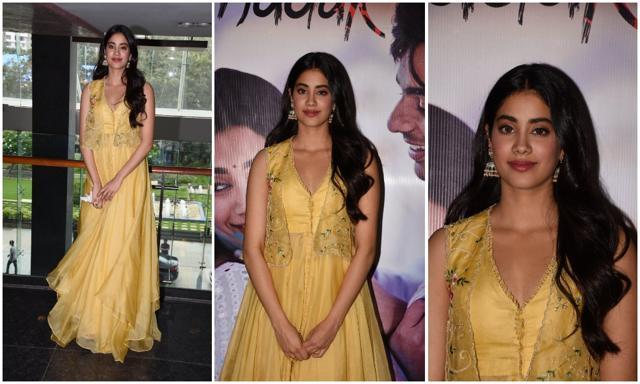 Oh, the very pretty Janhvi Kapoor. (Viral Bhayani)