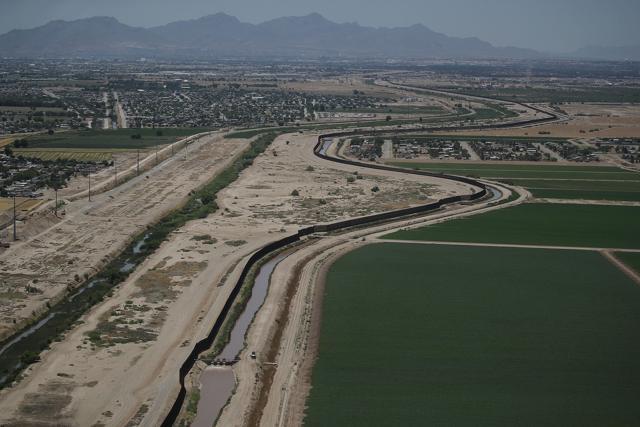 The US-Mexico border is seen on June 19 in El Paso, Texas. (AFP Photo) The US-Mexico border is seen on June 19 in El Paso, Texas. (AFP Photo)