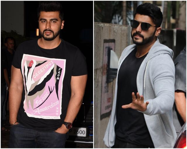 Arjun Kapoor spotted in Mumbai. (Viral Bhayani) Arjun Kapoor spotted in Mumbai. (Viral Bhayani)
