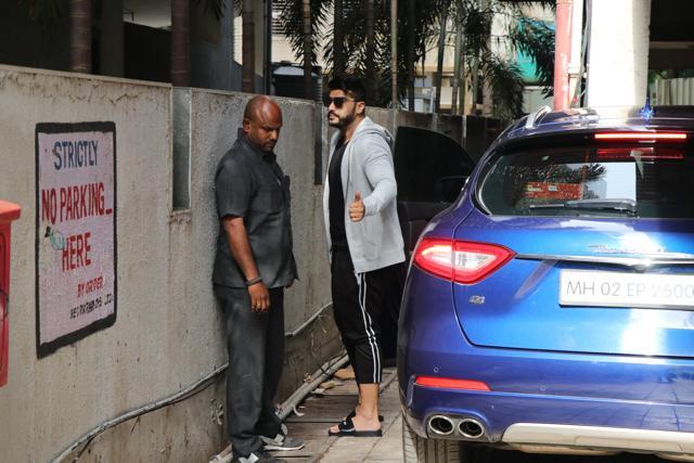 Arjun Kapoor is busy with his films Namaste England, Sandeep Aur Pinki Faraar and Panipat in his kitty. (Viral Bhayani)