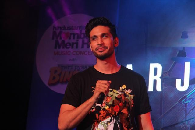 Singer-songwriter Arjun Kanungo rose to fame with his independent single, Baaki Baatein Peene Baad. (Pramod Thakur/HT PHOTO)