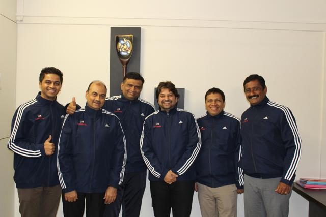 (From left) Amey Yeravdekar, Swastik Sirsikar, Ashish Desai, Vishal Chordia, Abhijit Kunte and Sunder Iyer, of Lakshya (HT PHOTO) (From left) Amey Yeravdekar, Swastik Sirsikar, Ashish Desai, Vishal Chordia, Abhijit Kunte and Sunder Iyer, of Lakshya (HT PHOTO)