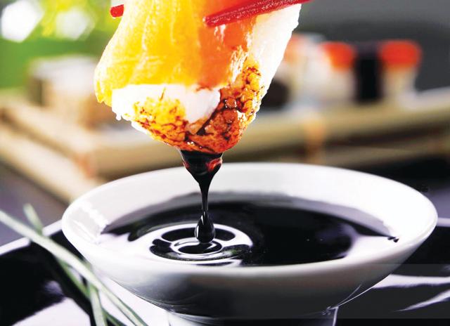 The current ‘sushi explosion’ consists of sushi rolls which are dunked into umami-rich soya sauce (Dinodia) The current ‘sushi explosion’ consists of sushi rolls which are dunked into umami-rich soya sauce (Dinodia)