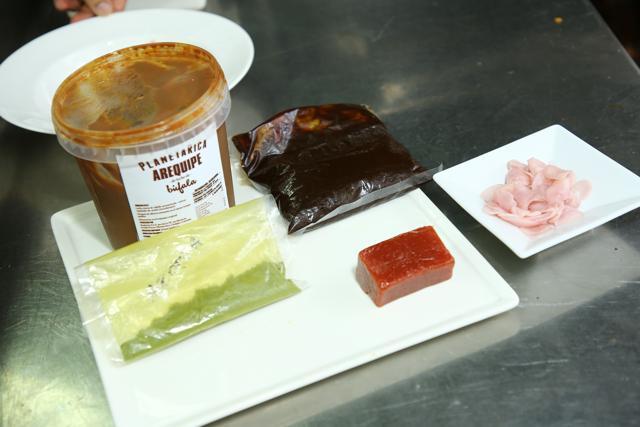 Ingredients like Arequipe (a condensed form of buffalo milk) and guava paste are used extensively in Colombian cuisine. (Photo: Raajessh Kashyap/HT)