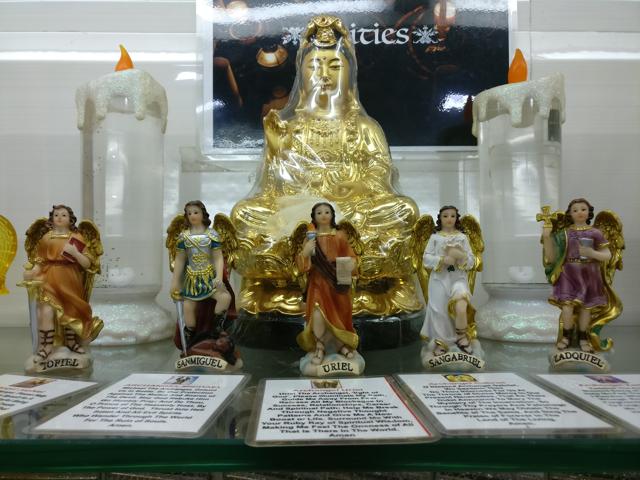 The Wiccan Store sells archangels figurines for protection. The Wiccan Store sells archangels figurines for protection.